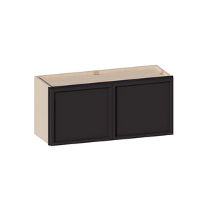Slim Iron Black - 33"W × 15"H Standard Wall Cabinet