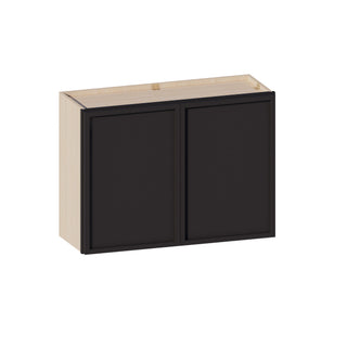 Slim Iron Black - 33"W × 24"H Standard Wall Cabinet
