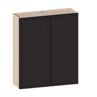 Slim Iron Black - 36"W × 42"H Standard Wall Cabinet