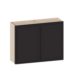 Slim Iron Black - 39"W × 30"H Standard Wall Cabinet