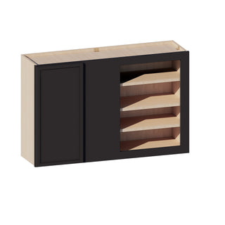 Slim Iron Black - 27"W × 42"H Blind Corner Wall Cabinet