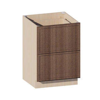 Slim Amber Oak - 24"W Drawer Base Cabinet
