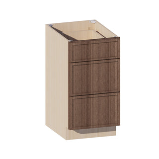 Slim Amber Oak - 18"W Drawer Base Cabinet