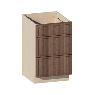 Slim Amber Oak - 21"W Drawer Base Cabinet
