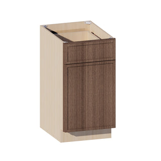 Slim Amber Oak - 18"W Standard Base Cabinet