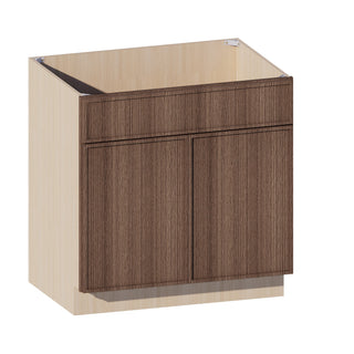 Slim Amber Oak - 33"W Standard Base Cabinet