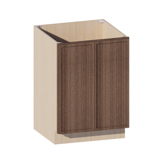 Slim Amber Oak - 24"W Full-Height Door Base Cabinet