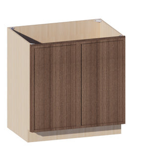 Slim Amber Oak - 33"W Full-Height Door Base Cabinet
