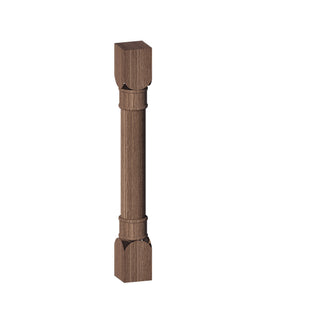 Amber Oak - 3"W × 34-1/2"L Classic Decorative Leg