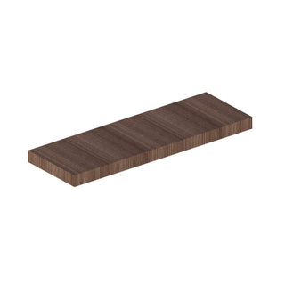 Amber Oak - 36"W × 2-1/16"H Floating Shelf