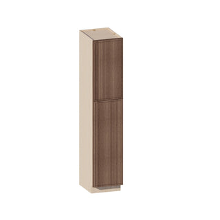 Slim Amber Oak - 18"W × 90"H Tall Pantry Cabinet