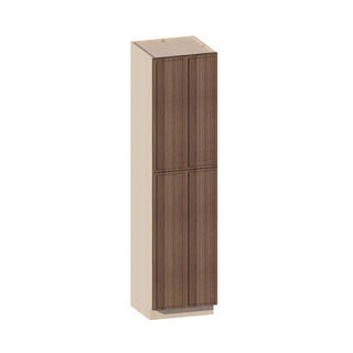 Slim Amber Oak - 24"W × 90"H Tall Pantry Cabinet
