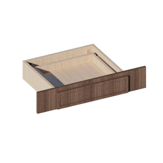 Amber Oak - 36"W × 7"H Knee Drawer