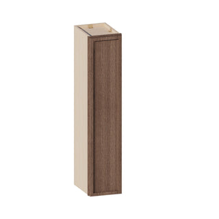 Slim Amber Oak - 09"W × 42"H Standard Wall Cabinet
