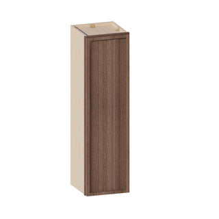 Slim Amber Oak - 12"W × 42"H Standard Wall Cabinet
