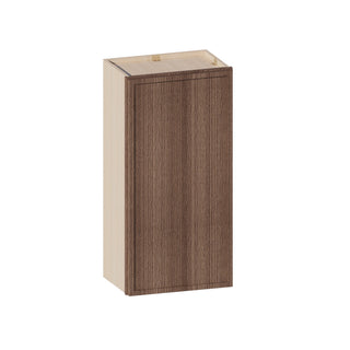 Slim Amber Oak - 18"W × 36"H Standard Wall Cabinet