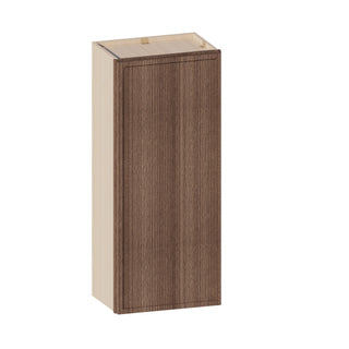Slim Amber Oak - 18"W × 42"H Standard Wall Cabinet