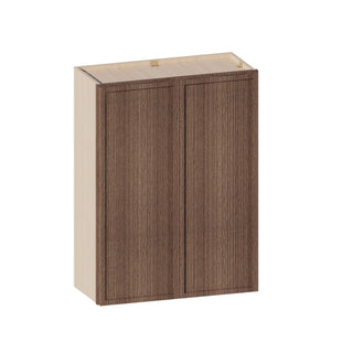 Slim Amber Oak - 27"W × 36"H Standard Wall Cabinet