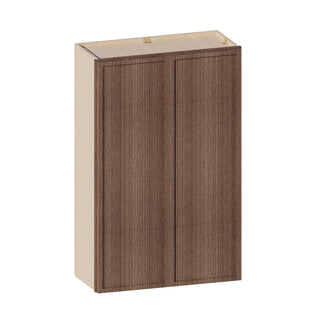 Slim Amber Oak - 27"W × 42"H Standard Wall Cabinet