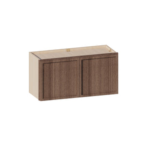 Slim Amber Oak - 30"W × 15"H Standard Wall Cabinet