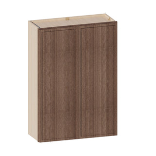 Slim Amber Oak - 30"W × 42"H Standard Wall Cabinet