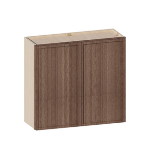 Slim Amber Oak - 33"W × 30"H Standard Wall Cabinet