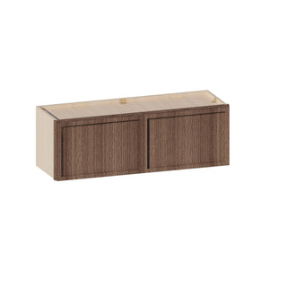 Slim Amber Oak - 36"W × 12"H Standard Wall Cabinet