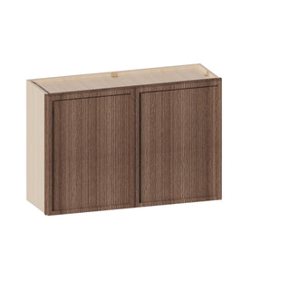 Slim Amber Oak - 36"W × 24"H Standard Wall Cabinet