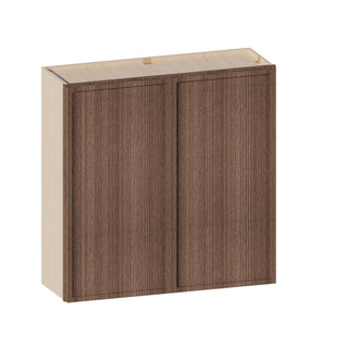 Slim Amber Oak - 36"W × 36"H Standard Wall Cabinet