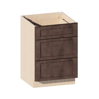 Rustic Wood - 24"W Vanity Drawer Base Cabinet