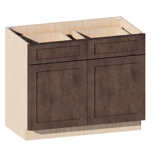 Rustic Wood - 42"W Standard Base Cabinet