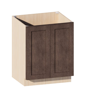Rustic Wood - 27"W Full-Height Door Base Cabinet