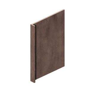Rustic Wood - 24"W × 34-1/2"L Dishwasher Return Panel