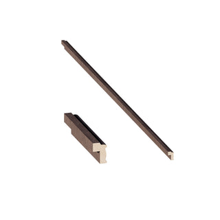 Rustic Wood - 2-1/4"W × 96"L Light Rail Molding