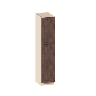 Rustic Wood - 18"W × 90"H Tall Pantry Cabinet