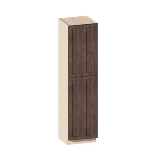 Rustic Wood - 24"W × 96"H Tall Pantry Cabinet