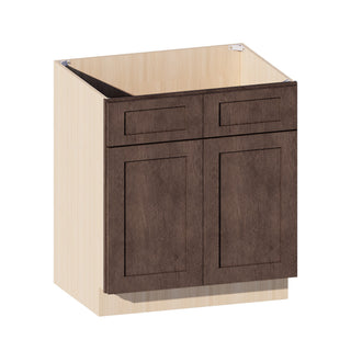 Rustic Wood - 30"W Vanity Sink Base Cabinet