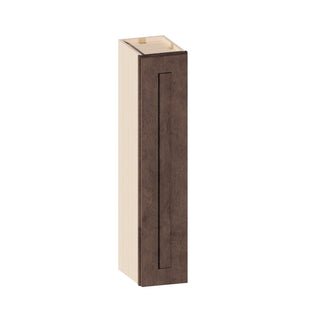 Rustic Wood - 9"W × 42"H Standard Wall Cabinet