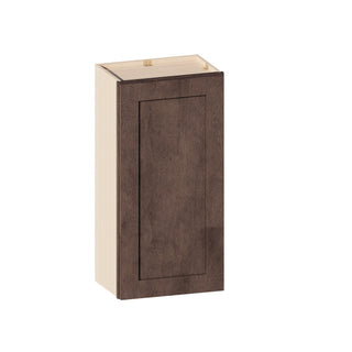 Rustic Wood - 18"W × 36"H Standard Wall Cabinet