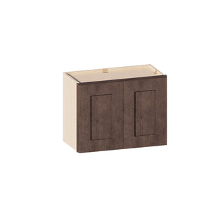 Rustic Wood - 24"W × 18"H Standard Wall Cabinet