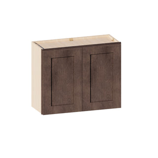 Rustic Wood - 30"W × 24"H Standard Wall Cabinet