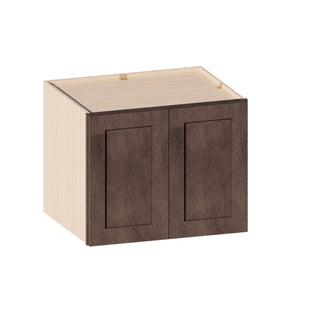Rustic Wood - 30"W × 24"H Deep (24") Wall Bridge Cabinet