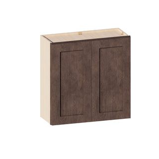Rustic Wood - 30"W × 30"H Standard Wall Cabinet