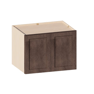 Rustic Wood - 33"W × 24"H Deep (24") Wall Bridge Cabinet