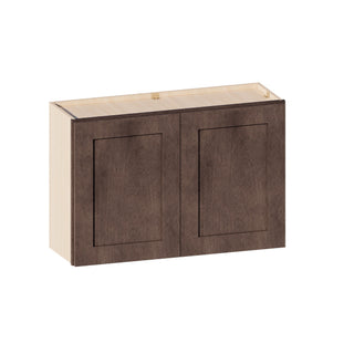 Rustic Wood - 36"W × 24"H Standard Wall Cabinet