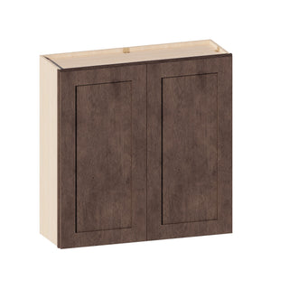 Rustic Wood - 36"W × 36"H Standard Wall Cabinet