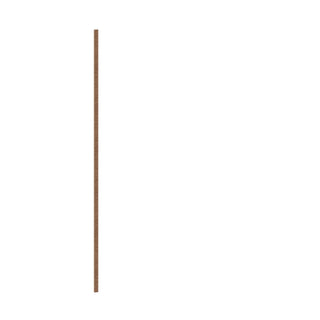 Roble Ámbar - Relleno multiusos de 3,8 cm (1-1/2") de ancho × 244 cm (96") de largo