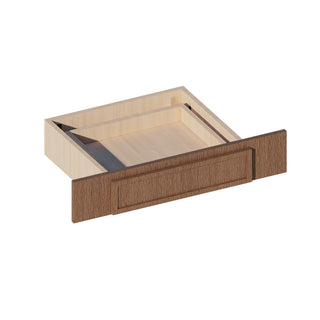 Roble Ámbar - Cajón de rodilla de 36"W × 7"H