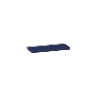 Navy Blue - 30"W × 2-3/16"H Floating Shelf