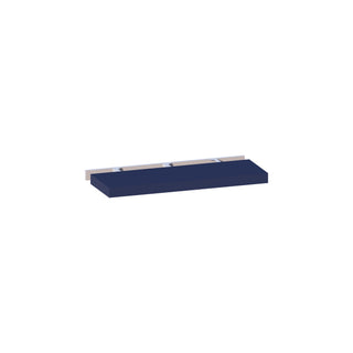 Navy Blue - 36"W × 2-3/16"H Floating Shelf